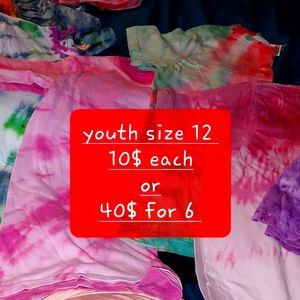 Original TieDye Youth size 12